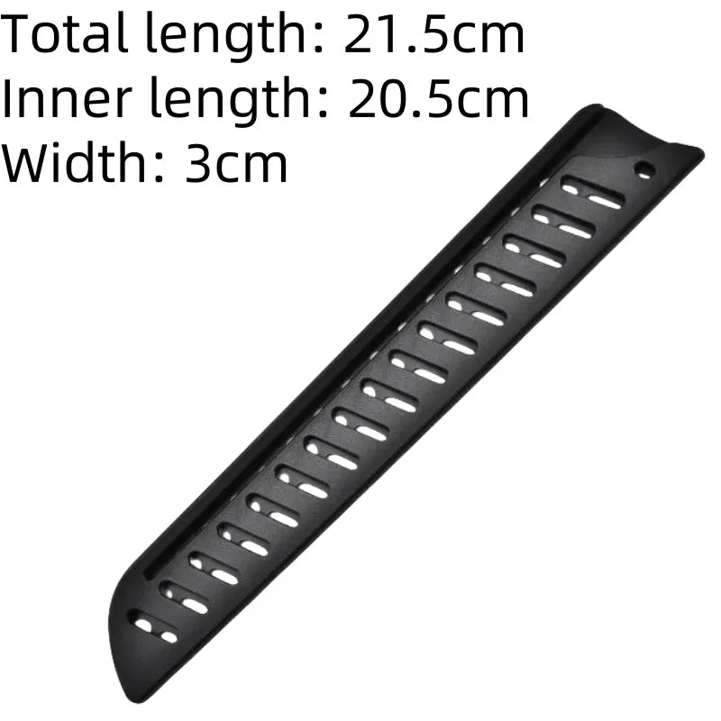 Kitchen Knife Sheath Black Plastic Knife Covers