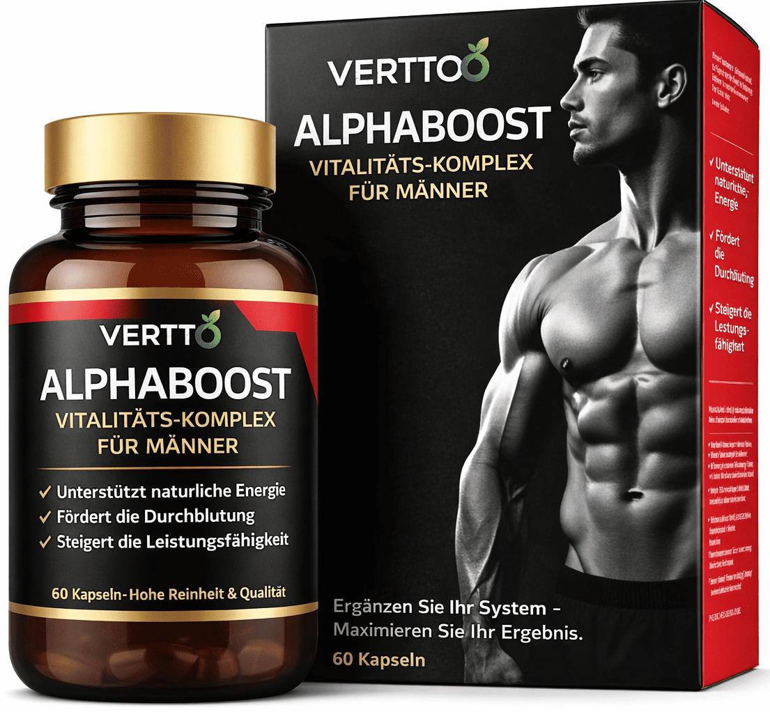 Vertto Testosteron Boost – Unterstützung für männliche Vitalität