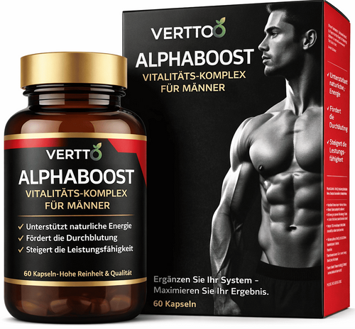 Vertto Testosteron Boost – Unterstützung für männliche Vitalität