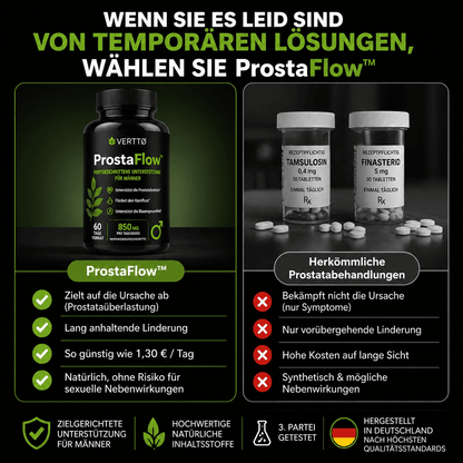 Vertto ProstaFlow™ – Prostata-Komplex für Männer