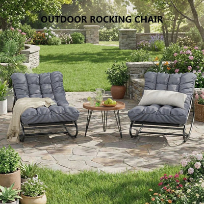 Oversized Outdoor Patio Rocking Chair