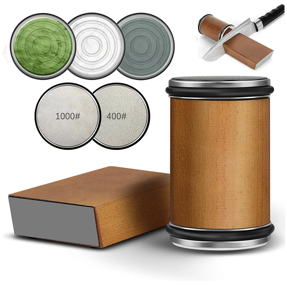 Rolling Knife Sharpener Double Sided