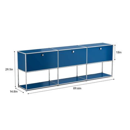 Storage Cabinet Sideboard Storage Shelf Furniture Stainless Steel