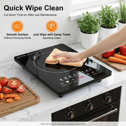 750W Electric Induction Cooker Glass