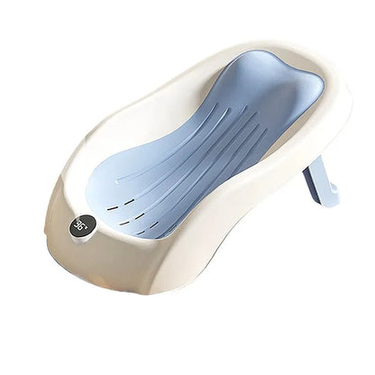 Digital Temperature Sensitive Baby Bath Rack Folding