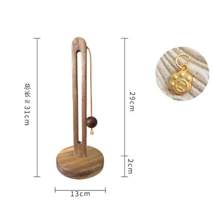 Solid Wood Paper Towel Holder