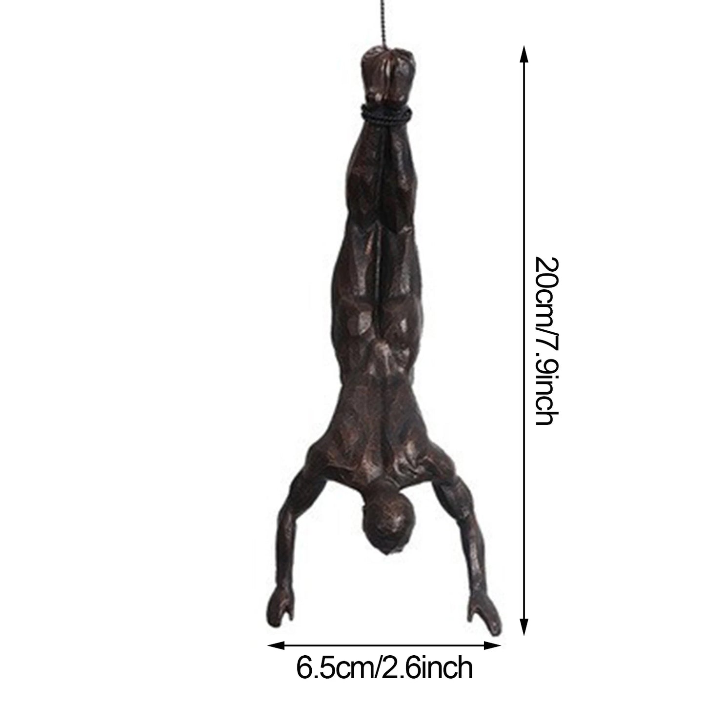 Creative Rock Climbing Man Figures 3D