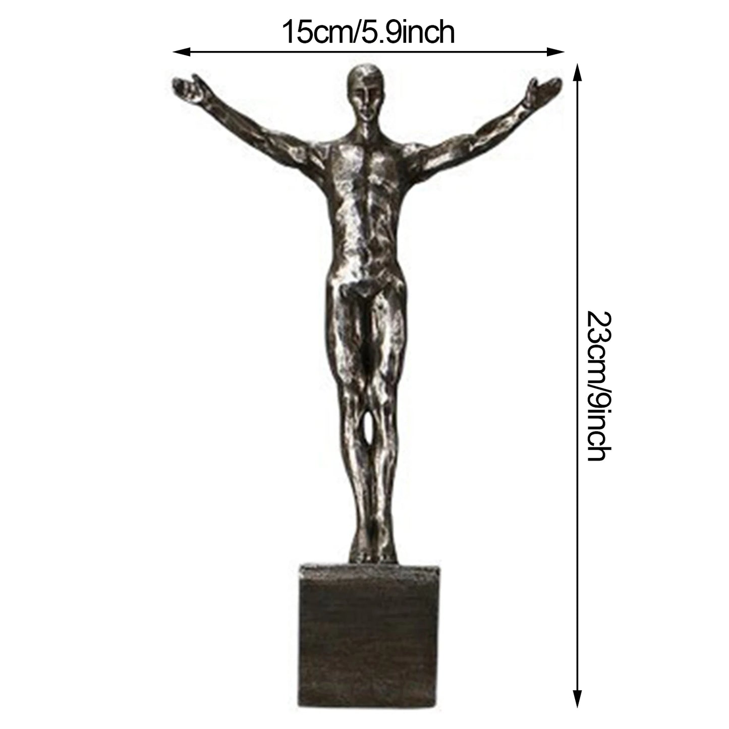 Creative Rock Climbing Man Figures 3D