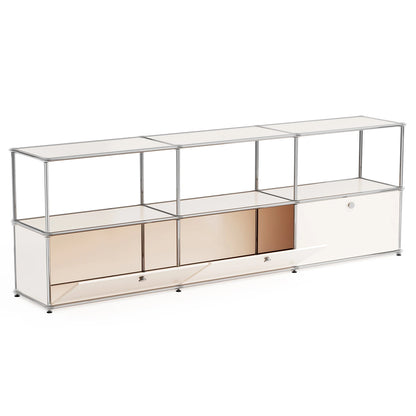 Storage Cabinet Sideboard Storage Shelf Furniture Stainless Steel