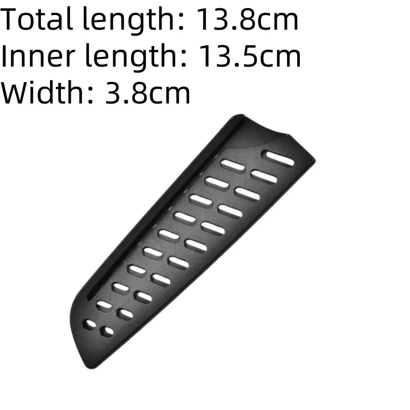 Kitchen Knife Sheath Black Plastic Knife Covers