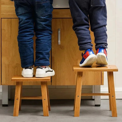 Thickened Nanzhu Mazar Stool Wooden Bench