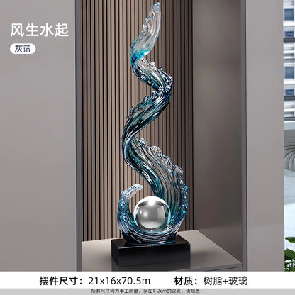 Home Decor Wind and Water Rising Decorations