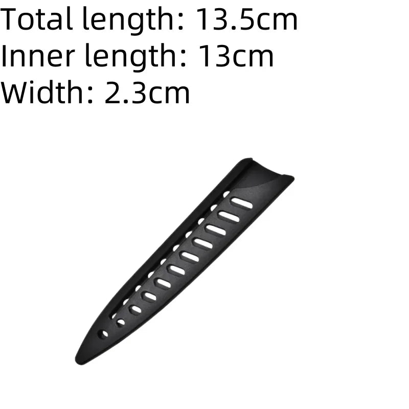 Kitchen Knife Sheath Black Plastic Knife Covers