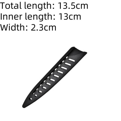 Kitchen Knife Sheath Black Plastic Knife Covers