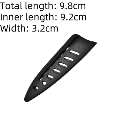 Kitchen Knife Sheath Black Plastic Knife Covers