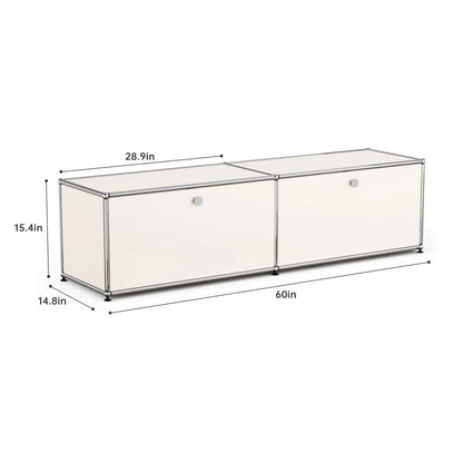 Storage Cabinet Sideboard Storage Shelf Furniture Stainless Steel