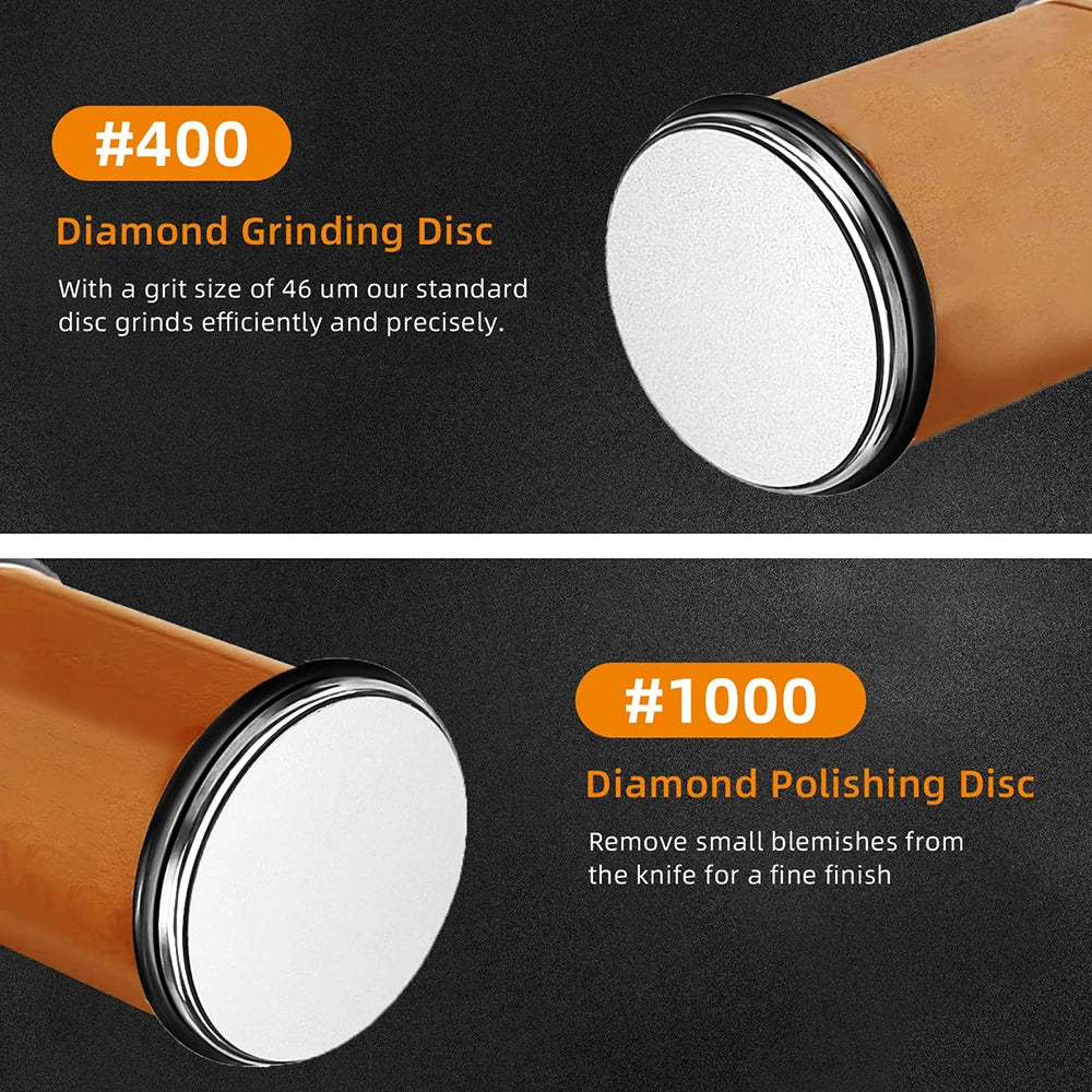 Rolling Knife Sharpener Double Sided