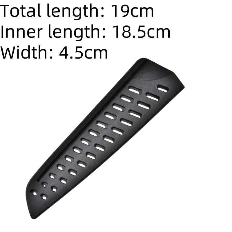 Kitchen Knife Sheath Black Plastic Knife Covers