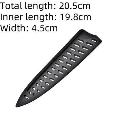 Kitchen Knife Sheath Black Plastic Knife Covers