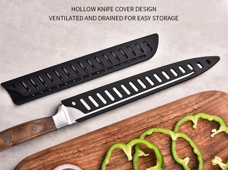 Kitchen Knife Sheath Black Plastic Knife Covers