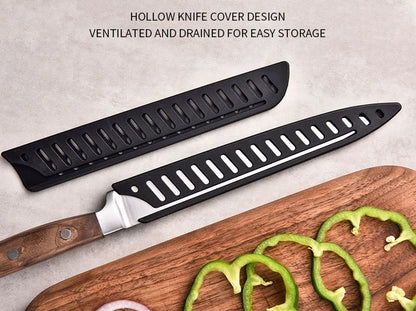 Kitchen Knife Sheath Black Plastic Knife Covers