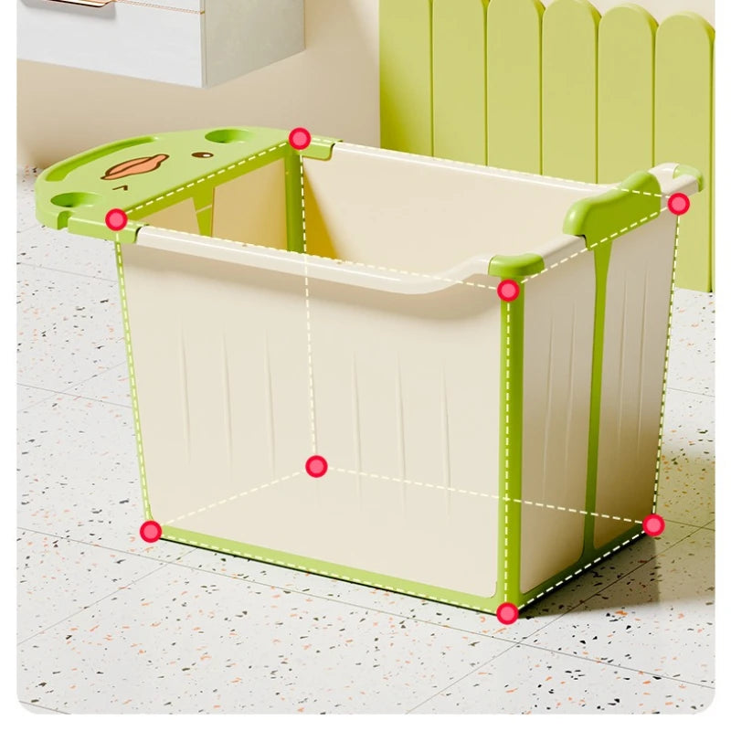Foldable Collapsible Portable Baby Bath Tub