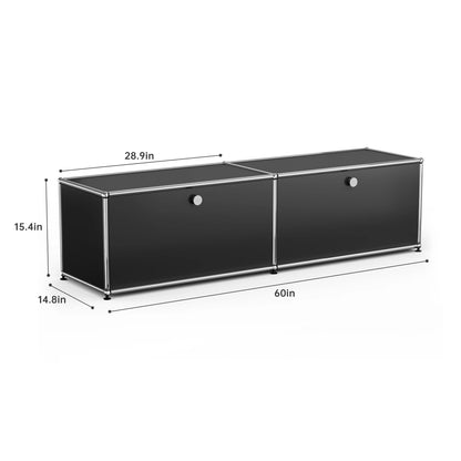 Storage Cabinet Sideboard Storage Shelf Furniture Stainless Steel