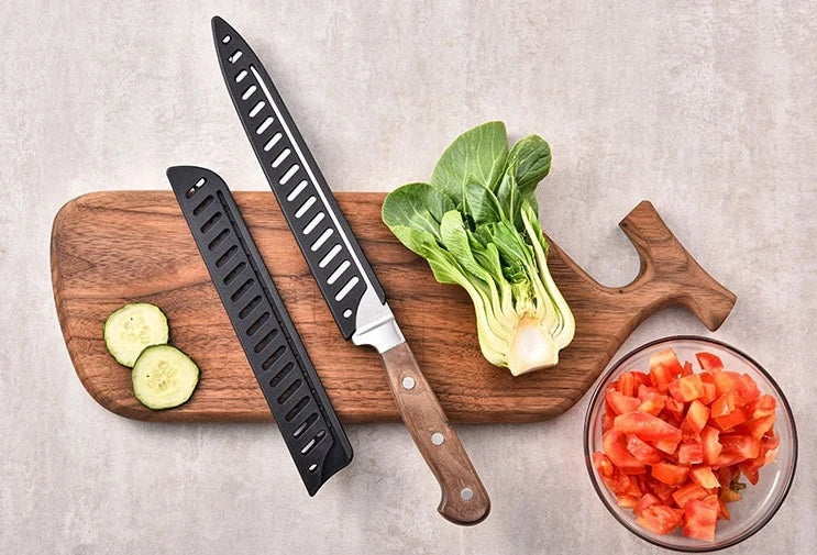 Kitchen Knife Sheath Black Plastic Knife Covers