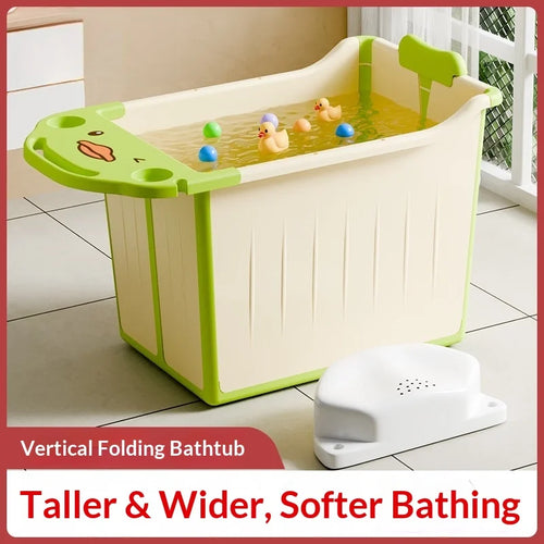 Foldable Collapsible Portable Baby Bath Tub