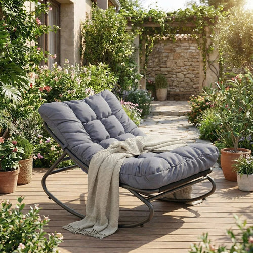Oversized Outdoor Patio Rocking Chair