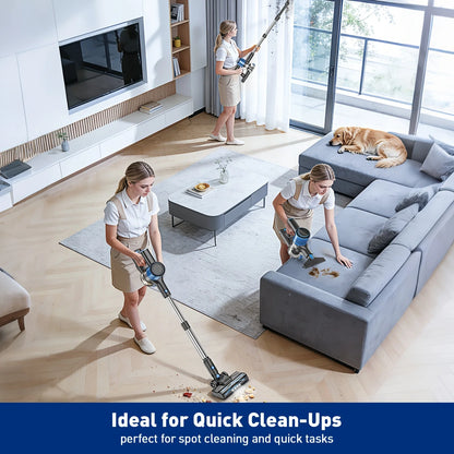 Cordless Vacuum Cleaner 8 in 1 Powerful Suction