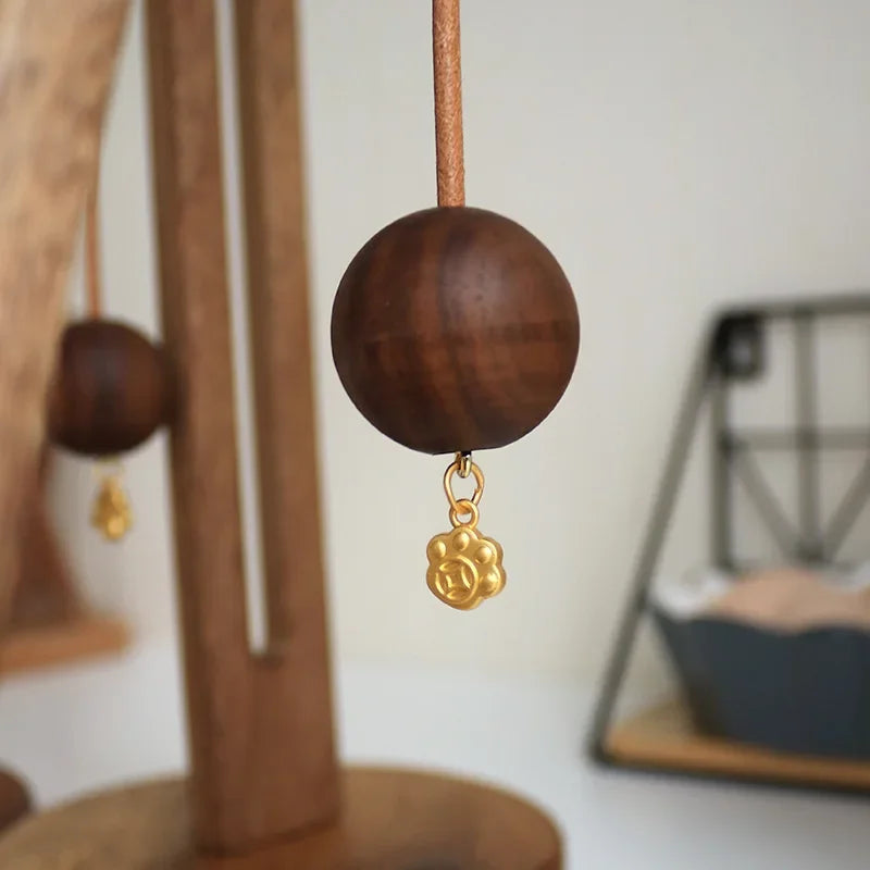 Solid Wood Paper Towel Holder