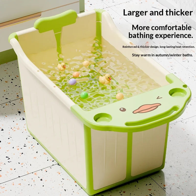 Foldable Collapsible Portable Baby Bath Tub