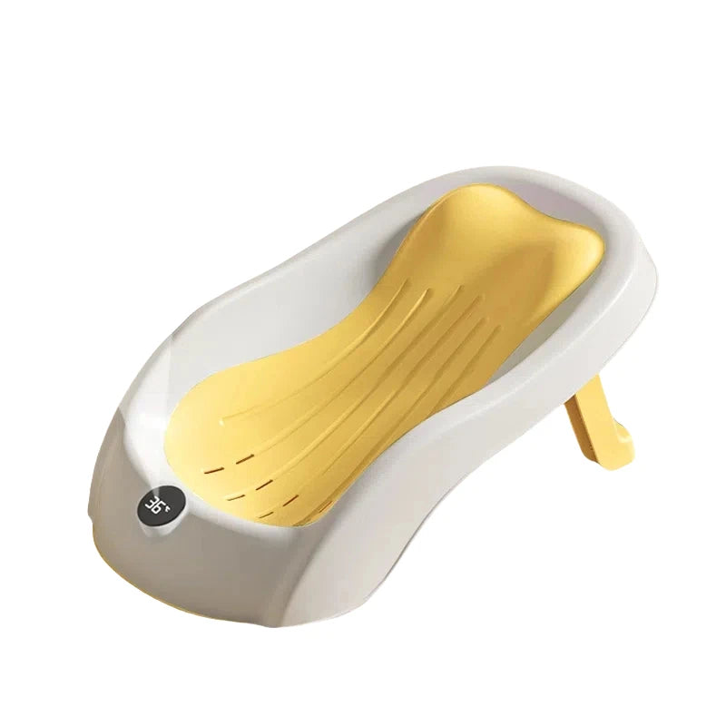 Digital Temperature Sensitive Baby Bath Rack Folding