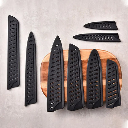 Kitchen Knife Sheath Black Plastic Knife Covers
