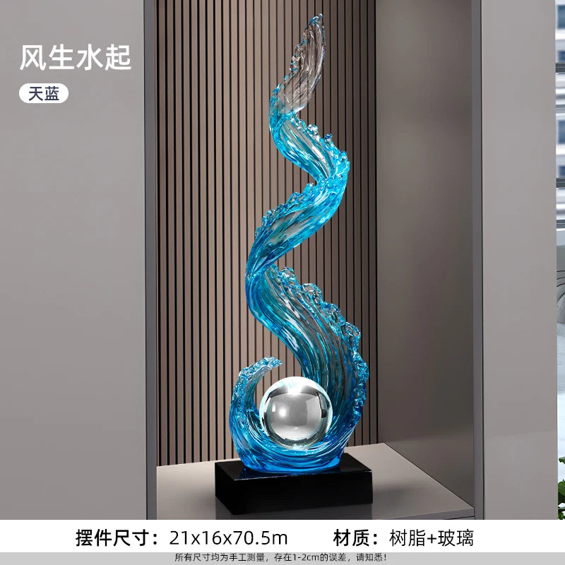 Home Decor Wind and Water Rising Decorations