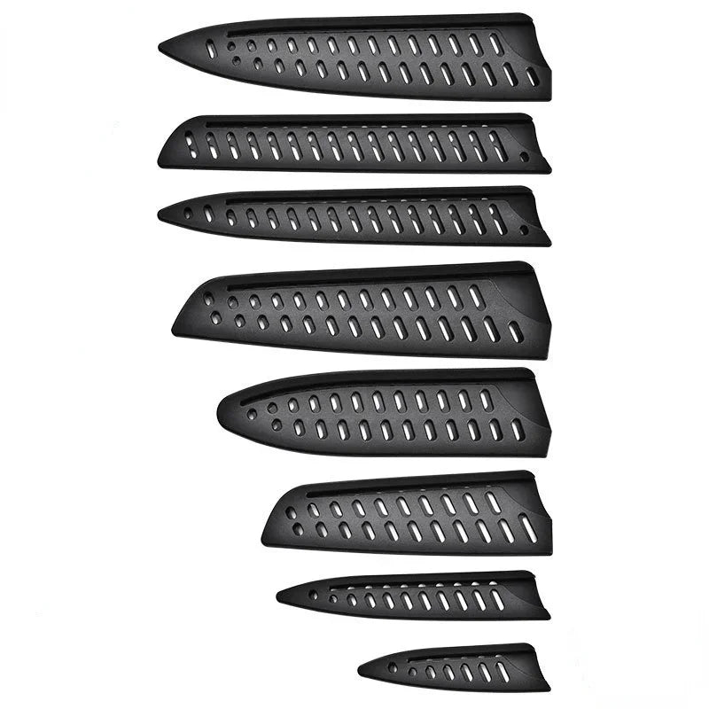 Kitchen Knife Sheath Black Plastic Knife Covers