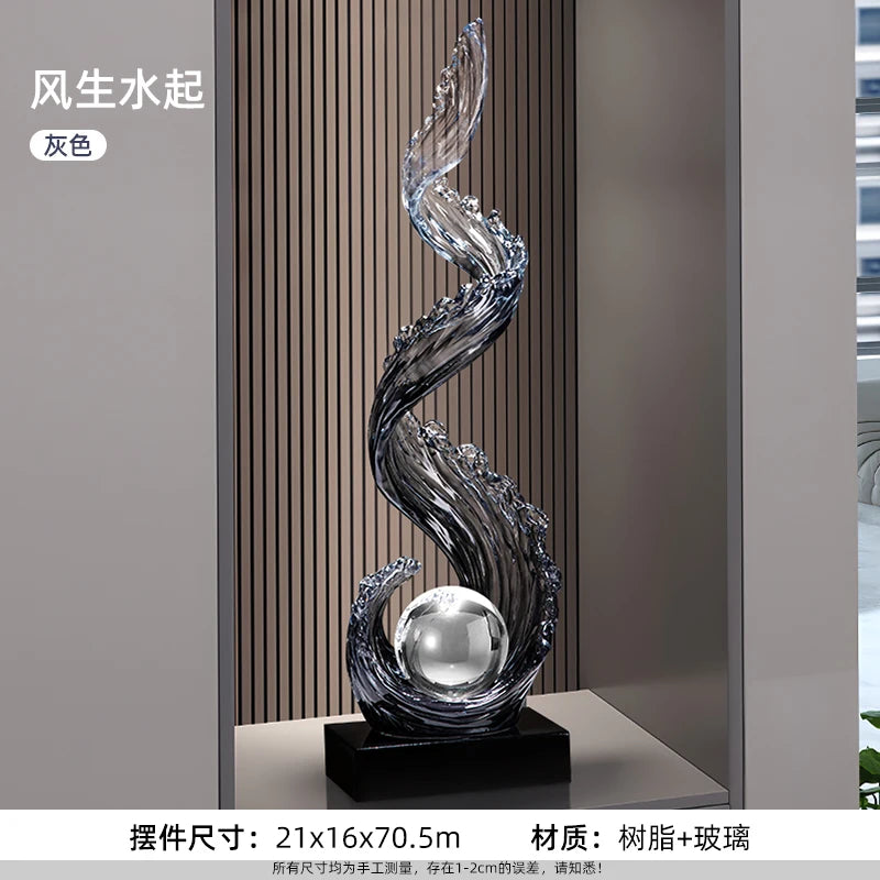 Home Decor Wind and Water Rising Decorations