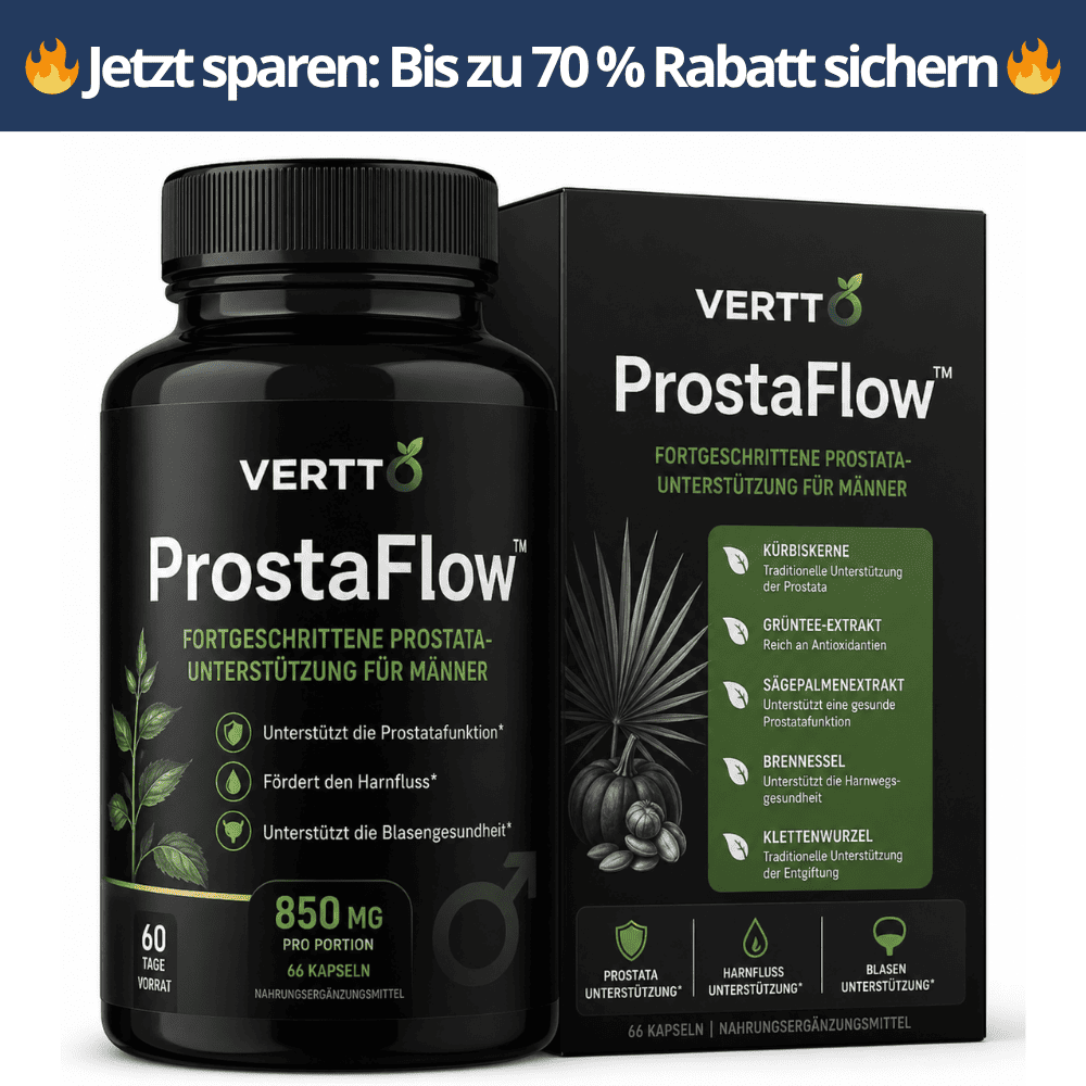 Vertto ProstaFlow™ – Prostata-Komplex für Männer